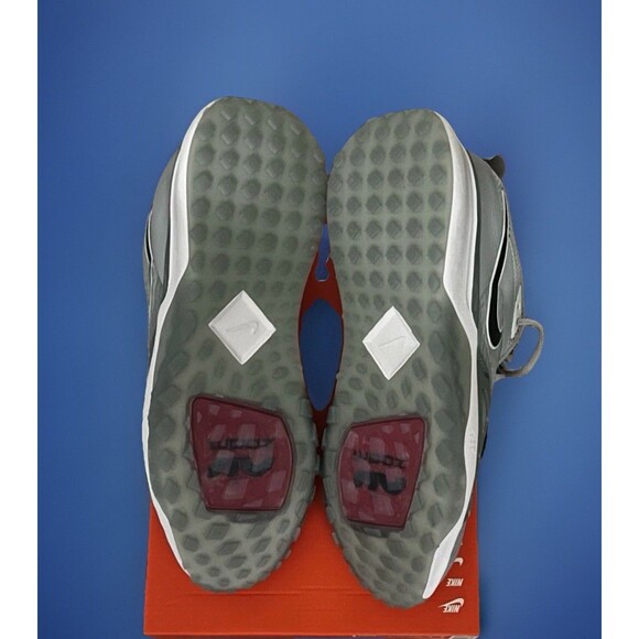 Size 12M- Nike Air Zoom Diamond Elite Turf TB Baseball Shoes Gray FN4250-001 New